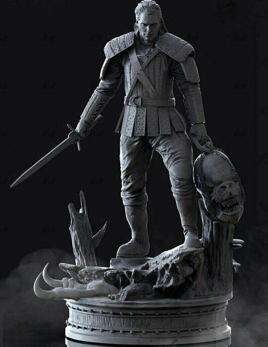 1/6 360mm 3D Print Model Kit Warrior White Butcher Fantasy Unpainted - Model-Fan-Store