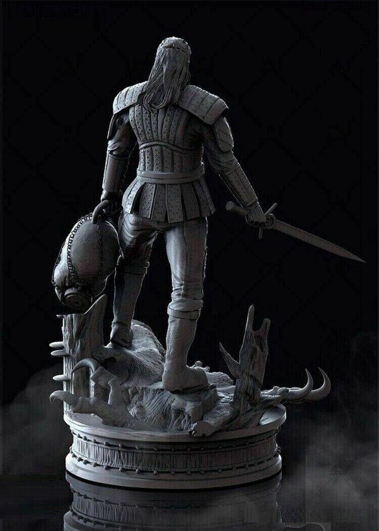 1/6 360mm 3D Print Model Kit Warrior White Butcher Fantasy Unpainted - Model-Fan-Store