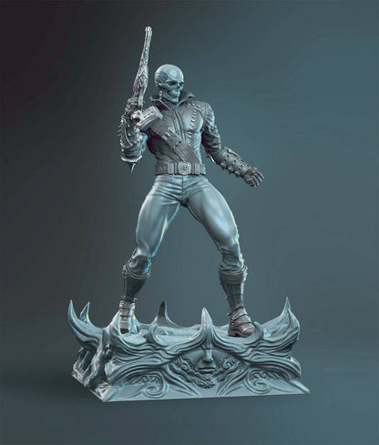 1/6 370mm 3D Print Model Kit Warrior Ghost Rider Movie Unpainted - Model-Fan-Store