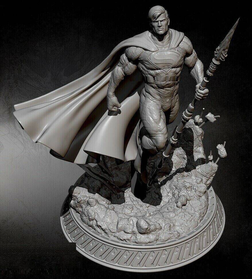 1/6 380mm 3D Print Superhero Model Kit Superman Unpainted A28 - Model-Fan-Store