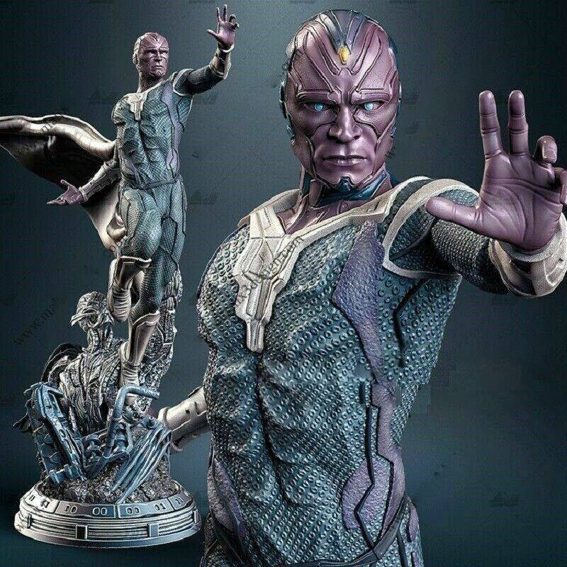 1/6 400mm 3D Print Superhero Model Kit Vision Unpainted – Model-Fan-Store