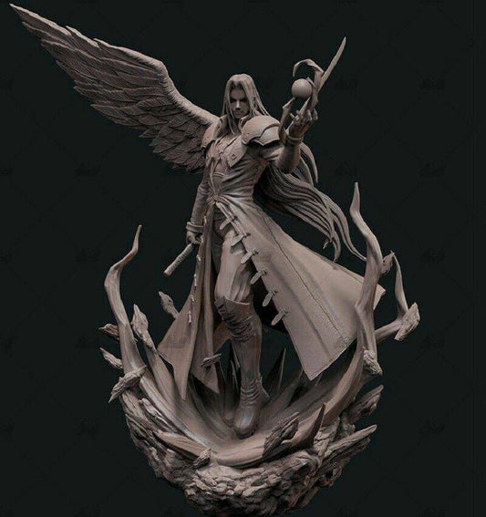 1/6 430mm 3D Print Model Kit Warrior Sephiroth Villain Unpainted A28 A28 - Model-Fan-Store