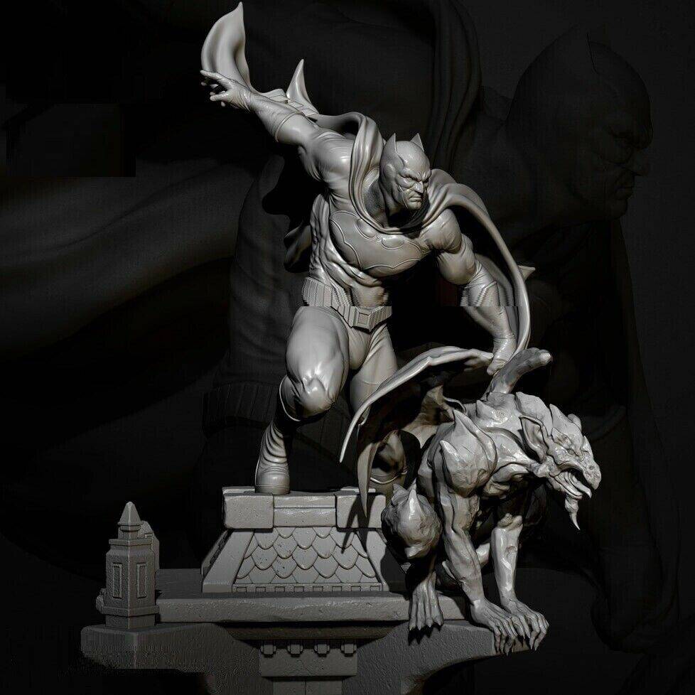 1/6 550mm 3D Print Superhero Model Kit Batman Unpainted - Model-Fan-Store