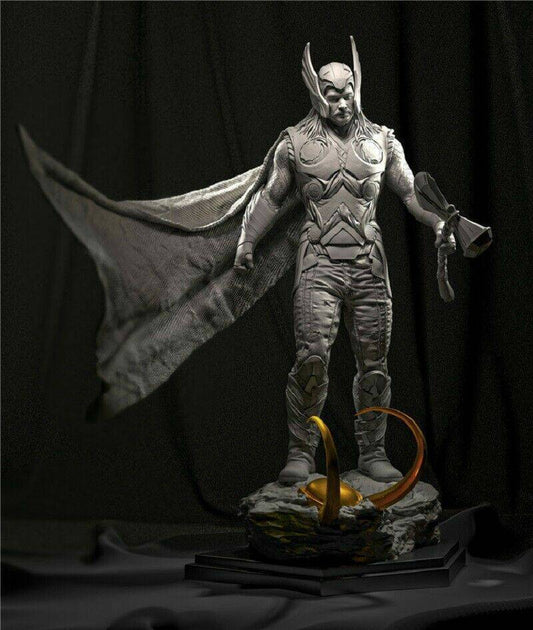 1/8 250mm 3D Print Superhero Model Kit God Thor Movie Unpainted - Model-Fan-Store