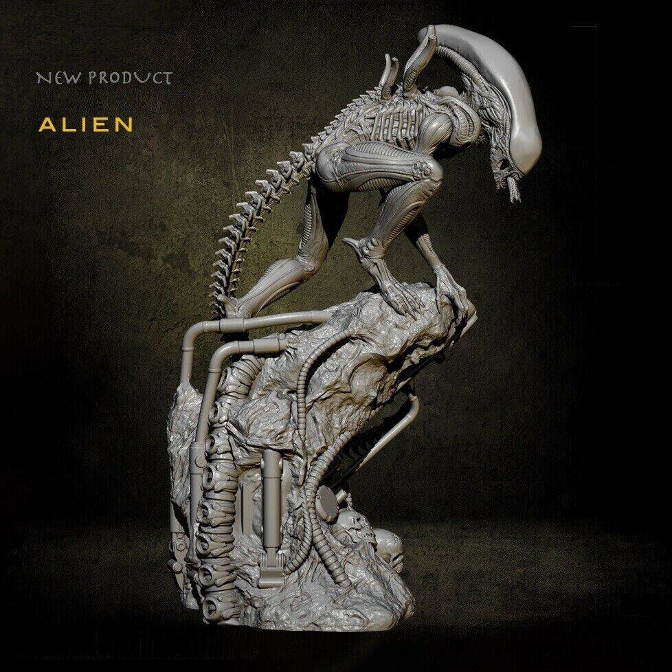 Alien Invaders Model Kit 1/8 300mm 3D Print Model Kit Alien Monster Movie Unpainted – Model-Fan ...