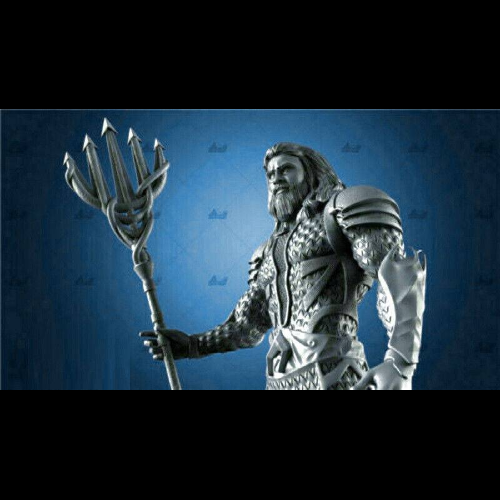 1/6 300mm 3D Print Superhero Model Kit Aquaman Unpainted