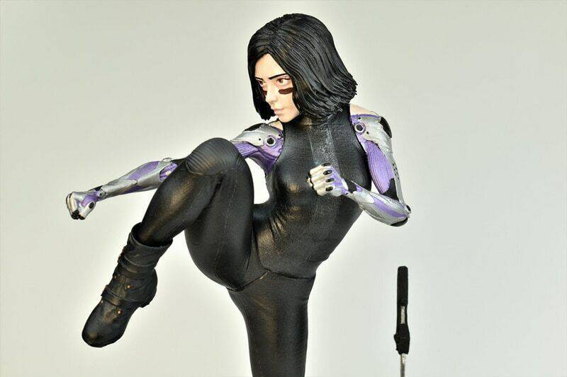 1/7 250mm 3D Print Cyberpunk Model Kit Alita Cyborg Girl Unpainted - Model-Fan-Store