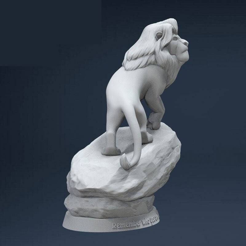 120mm 3D Print Model Kit The Lion King Movie Unpainted - Model-Fan-Store