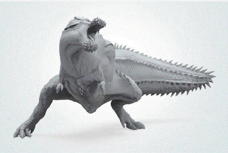 150mm 3D Print Model Kit Dinotyrannus Monster Alien Unpainted A28 A28 - Model-Fan-Store