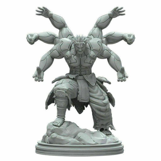 150mm 3D Print Model Kit Warrior Demigod Asura Fighter Unpainted A28 A28 - Model-Fan-Store