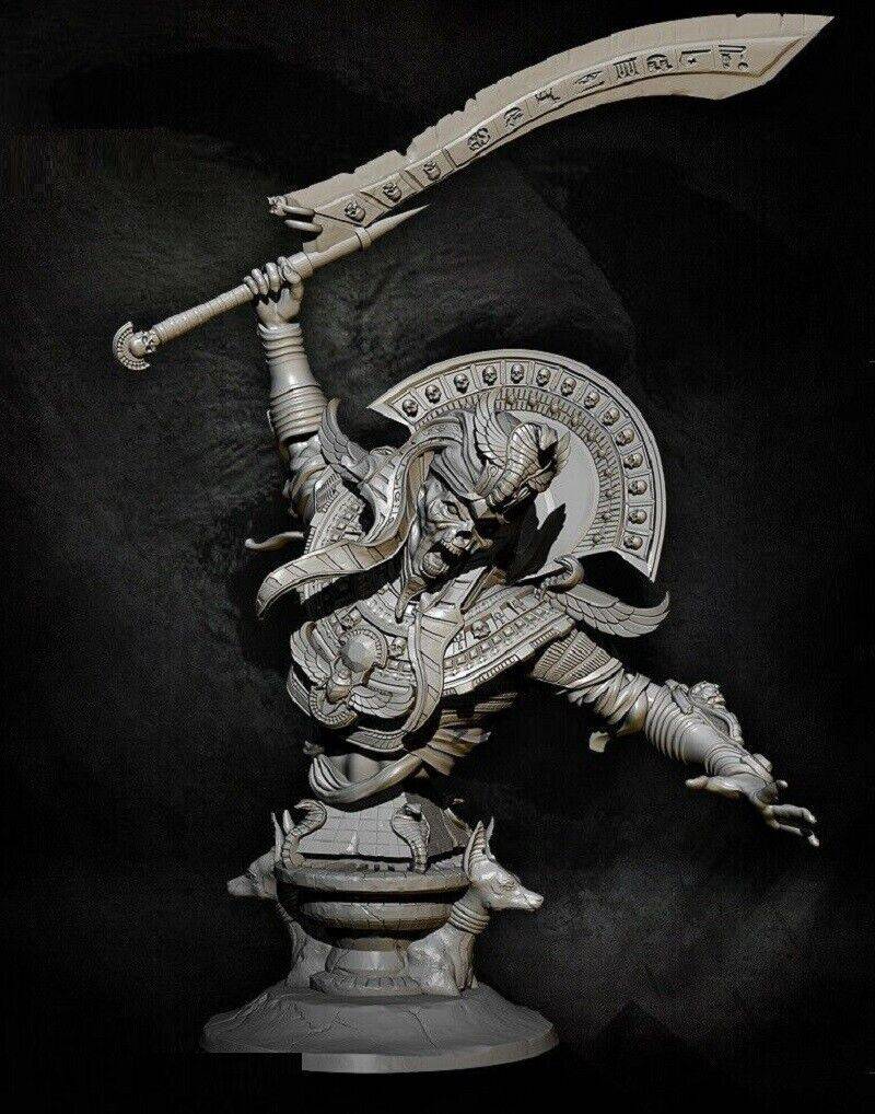 150mm BUST 3D Print Model Kit Warrior Risen Mummy Fantasy Unpainted - Model-Fan-Store