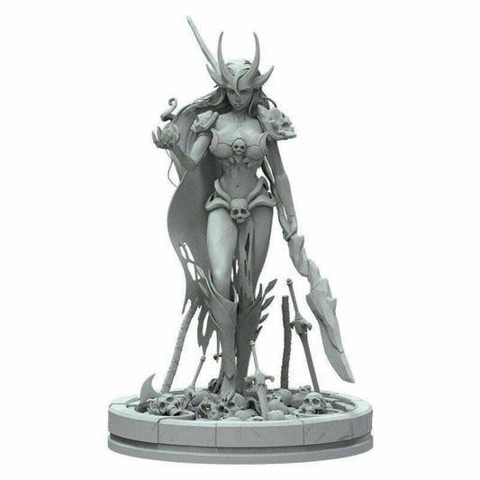 200mm 3D Print Model Kit Beautiful Girl Woman Warrior Barbarian Unpainted - Model-Fan-Store