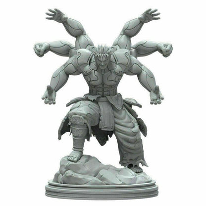 200mm 3D Print Model Kit Warrior Demigod Asura Fighter Unpainted A28 A28 - Model-Fan-Store