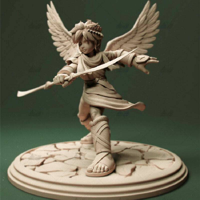 200mm 3D Print Model Kit Warrior Little Angel Fantasy Unpainted - Model-Fan-Store