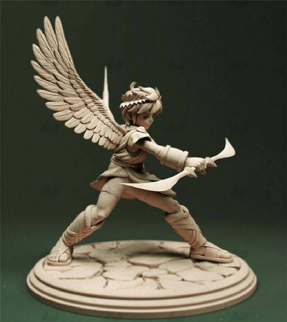 200mm 3D Print Model Kit Warrior Little Angel Fantasy Unpainted - Model-Fan-Store