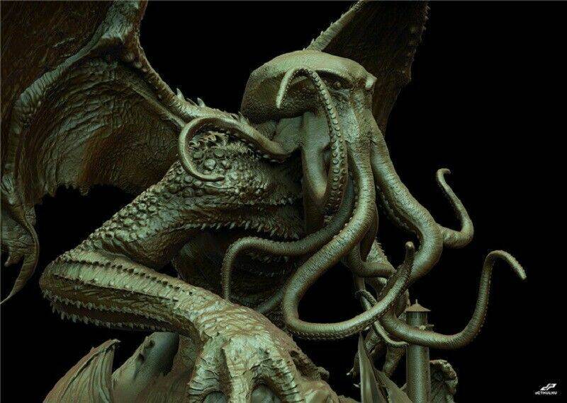 200mm Resin Model Kit Monster Cthulhu Fantasy Unpainted - Model-Fan-Store