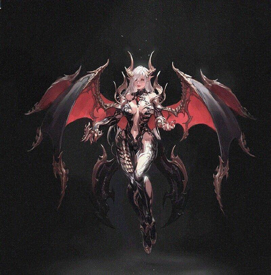 280mm 3D Print Model Kit Beautiful Girl Succubus Devil (no base) Unpainted - Model-Fan-Store