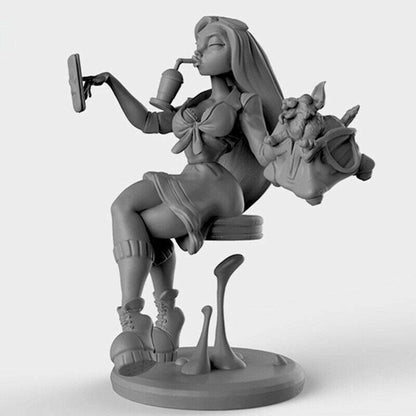 300mm 3D Print Model Kit Modern Beautiful Girl Woman Unpainted - Model-Fan-Store