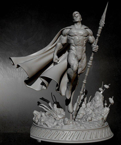 300mm 3D Print Superhero Model Kit Superman Unpainted - Model-Fan-Store