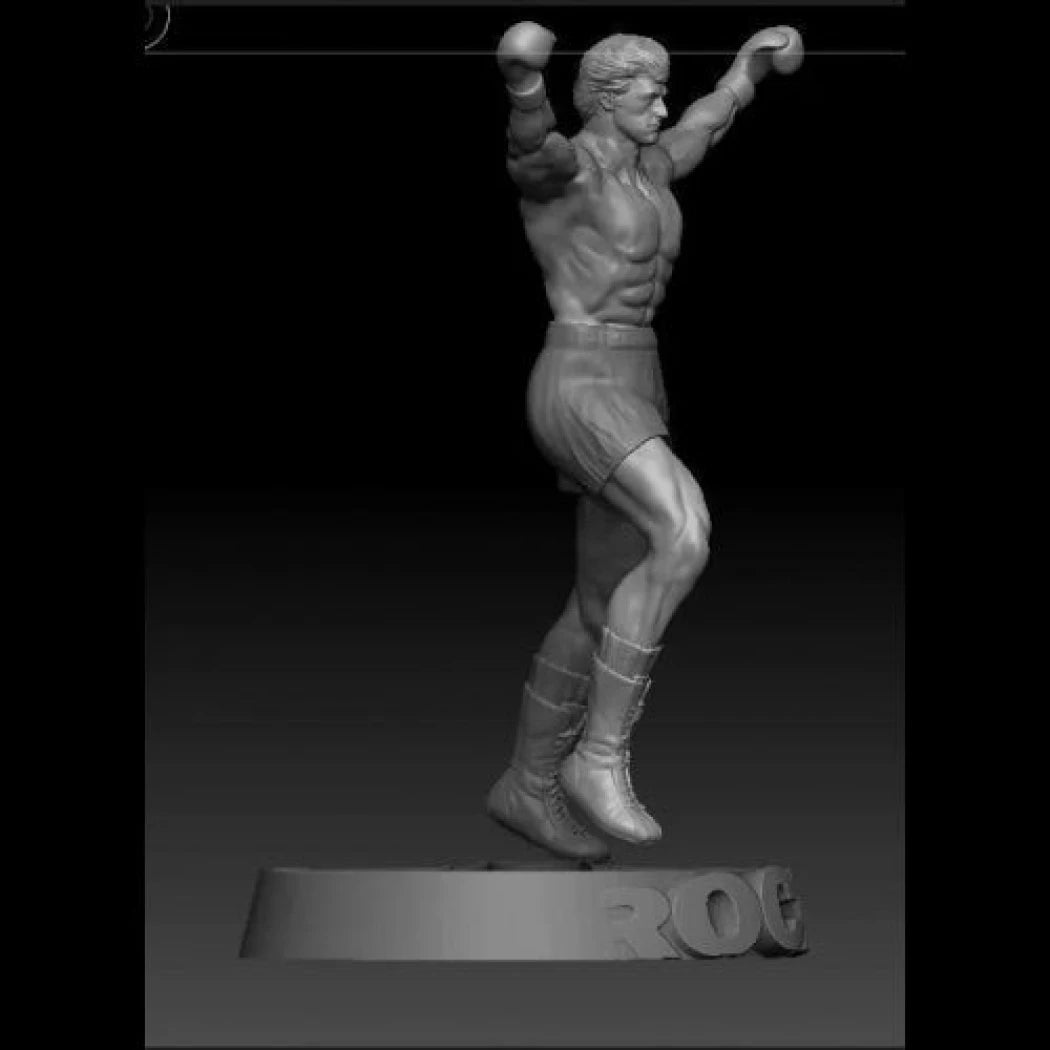 Digital STL Rocky Balboa