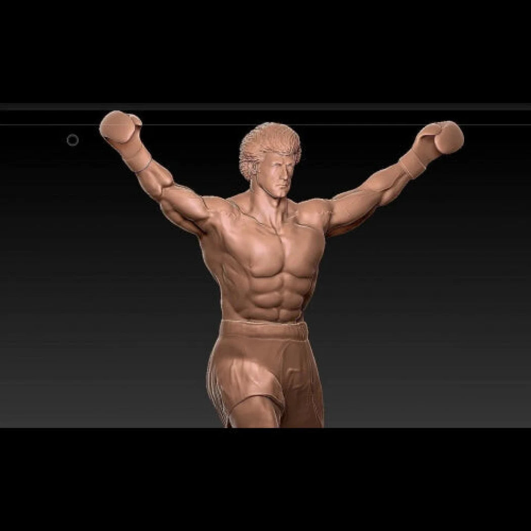 Digital STL Rocky Balboa