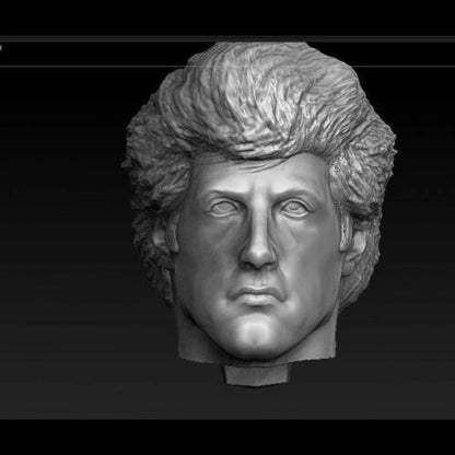 Digital STL Rocky Balboa