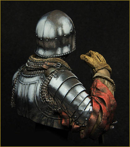 1/10 BUST Resin Model Kit European Medieval Knight Unpainted