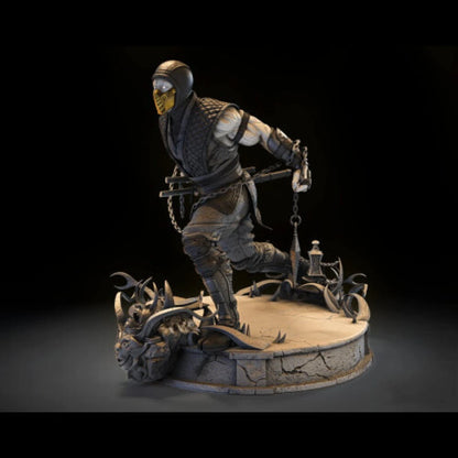 Digital STL Scorpion Sculpture