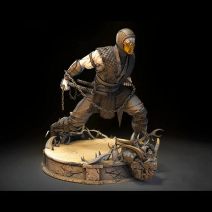 Digital STL Scorpion Sculpture