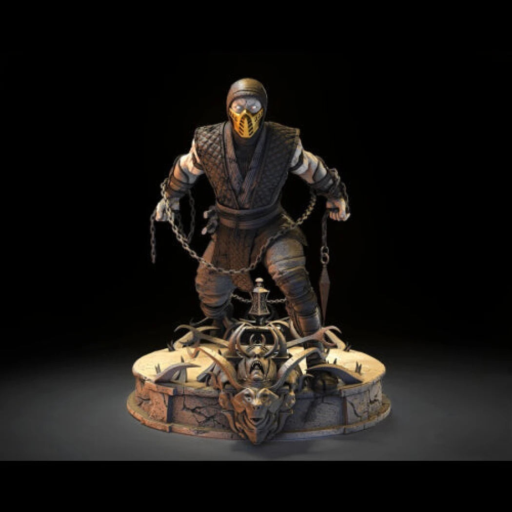 Digital STL Scorpion Sculpture