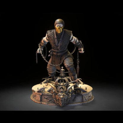 Digital STL Scorpion Sculpture