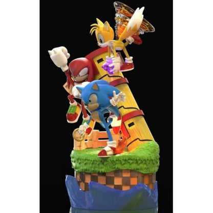 Digital STL Sonic Diorama v2