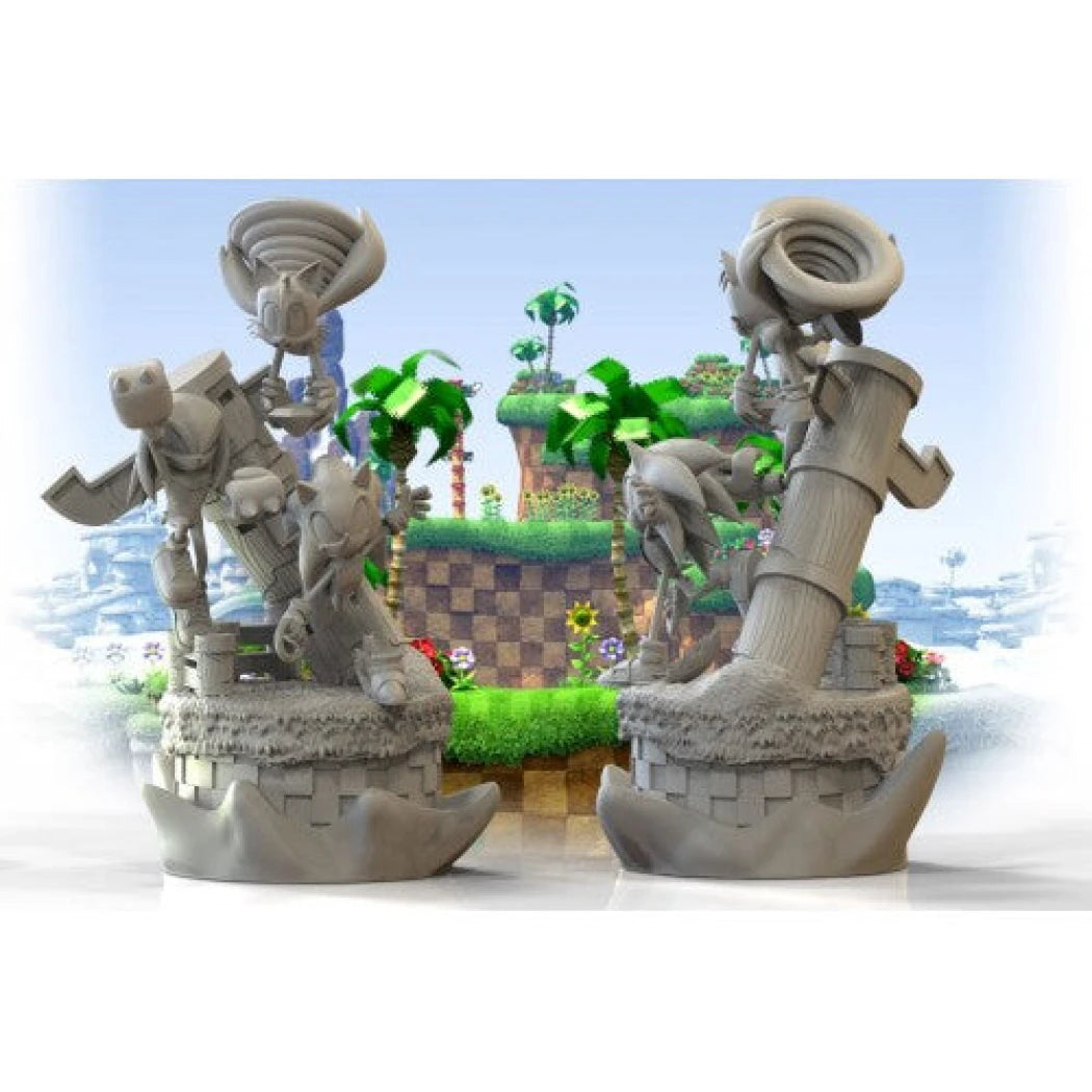 Digital STL Sonic Diorama v2