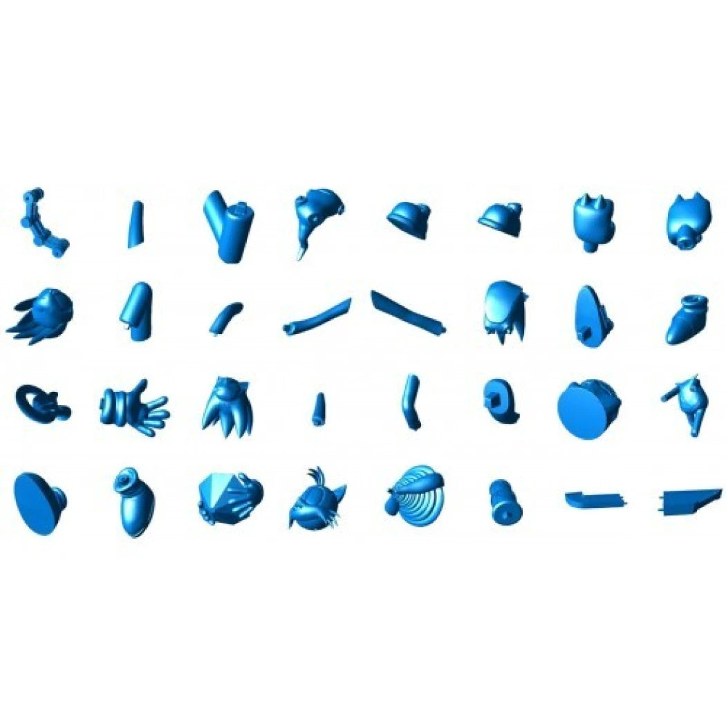 Digital STL Sonic Diorama v2