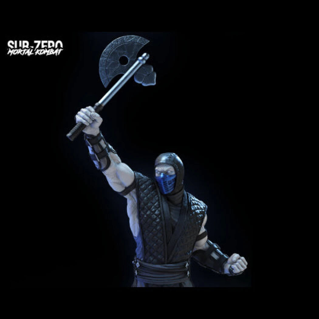 Digital STL Sub zero & Scorpion Diorama