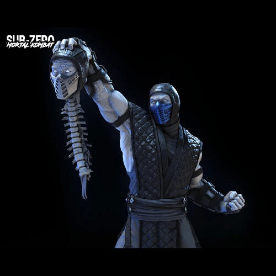 Digital STL Sub zero & Scorpion Diorama