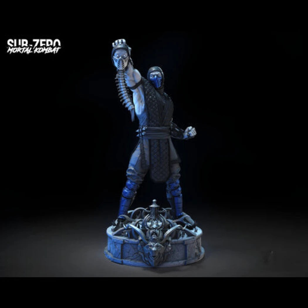 Digital STL Sub zero & Scorpion Diorama
