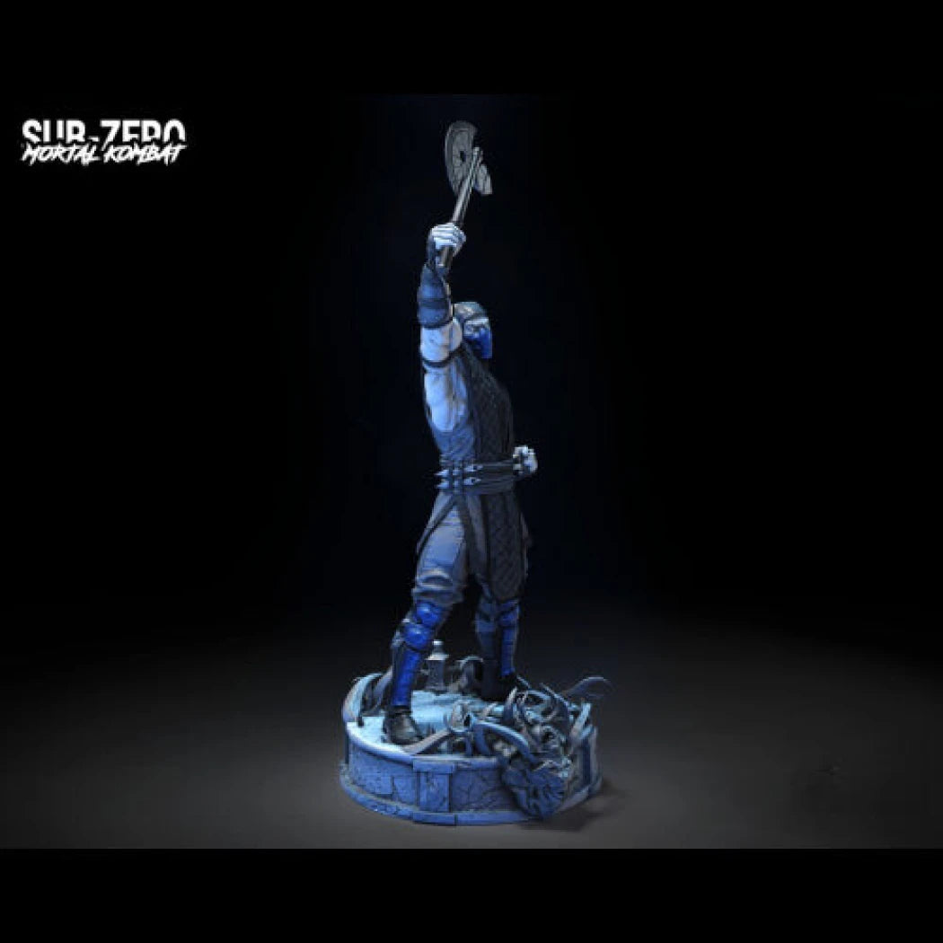 Digital STL Sub zero & Scorpion Diorama