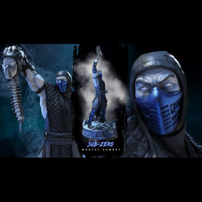 Digital STL Sub zero & Scorpion Diorama
