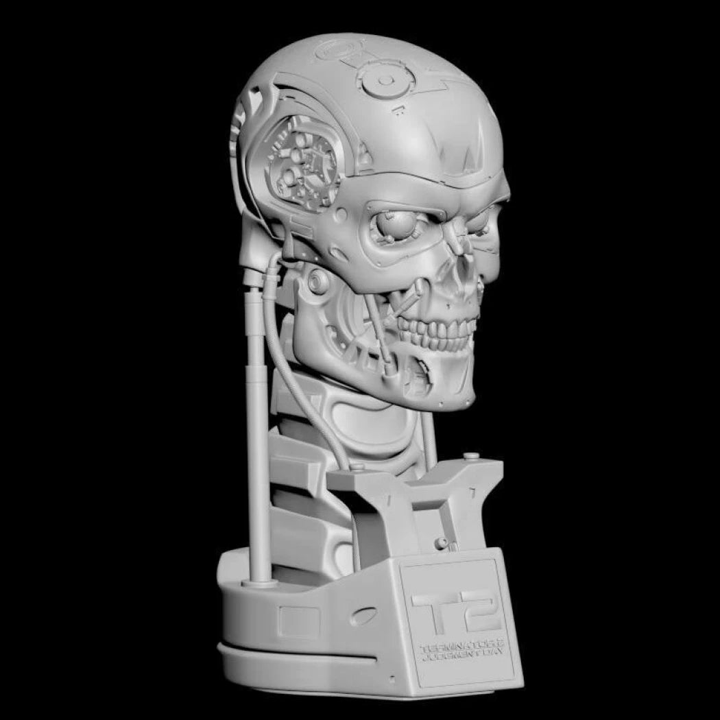 Digital STL T-800 Skull - Terminator 2...