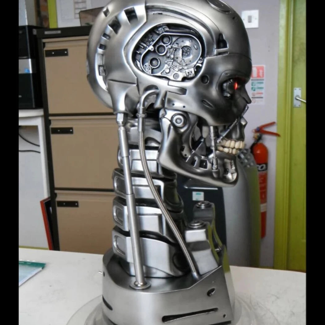 Digital STL T-800 Skull - Terminator 2...