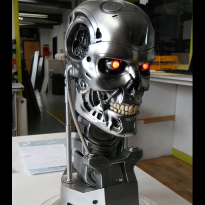 Digital STL T-800 Skull - Terminator 2...