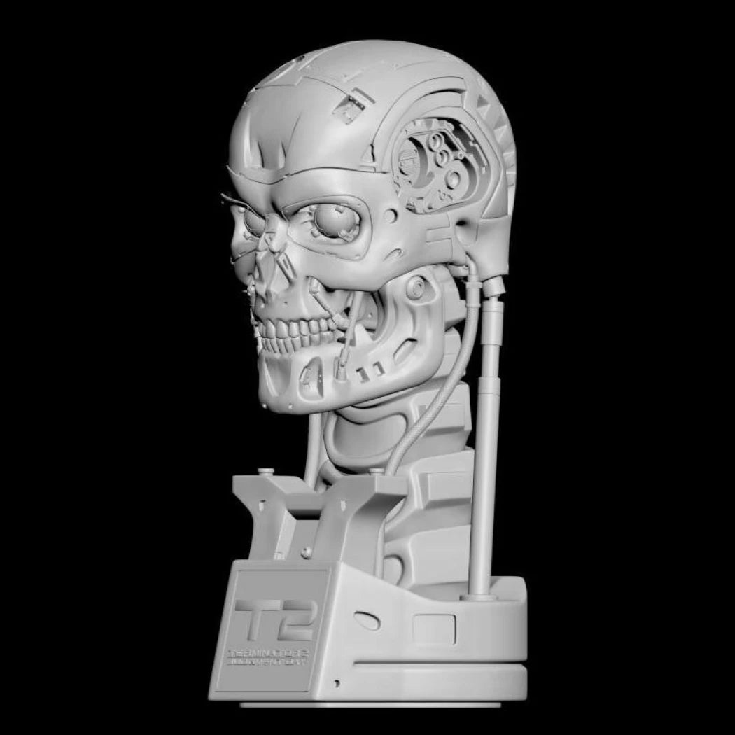Digital STL T-800 Skull - Terminator 2...