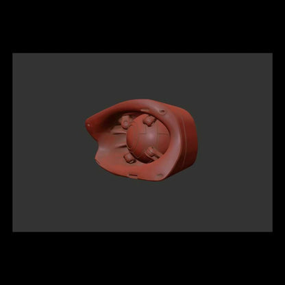 Digital STL T-800 Skull - Terminator 2...