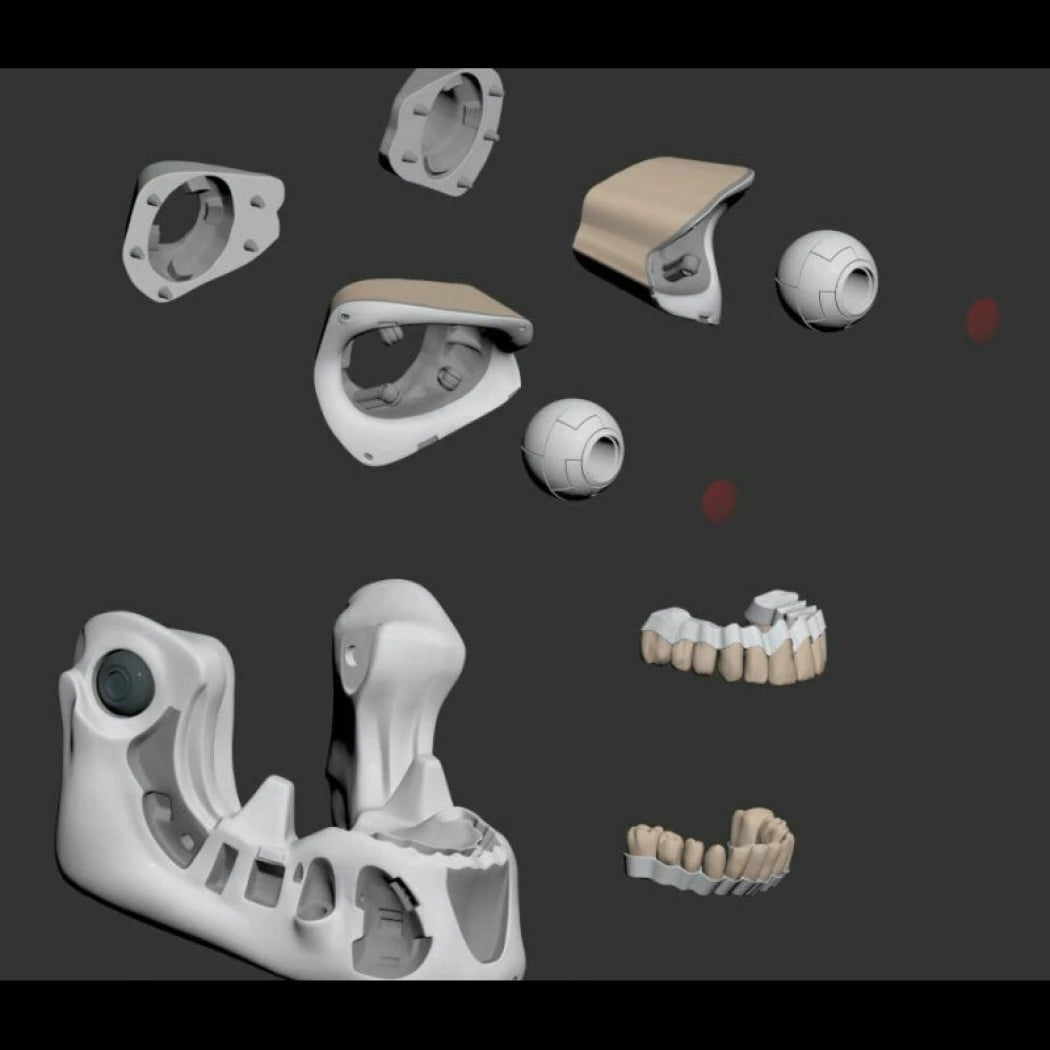 Digital STL T-800 Skull - Terminator 2...