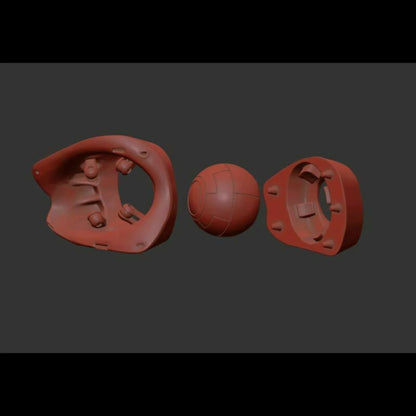 Digital STL T-800 Skull - Terminator 2...