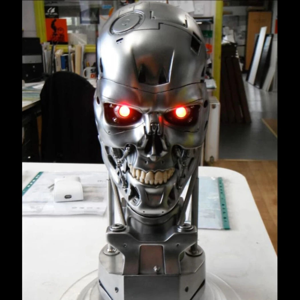 Digital STL T-800 Skull - Terminator 2...