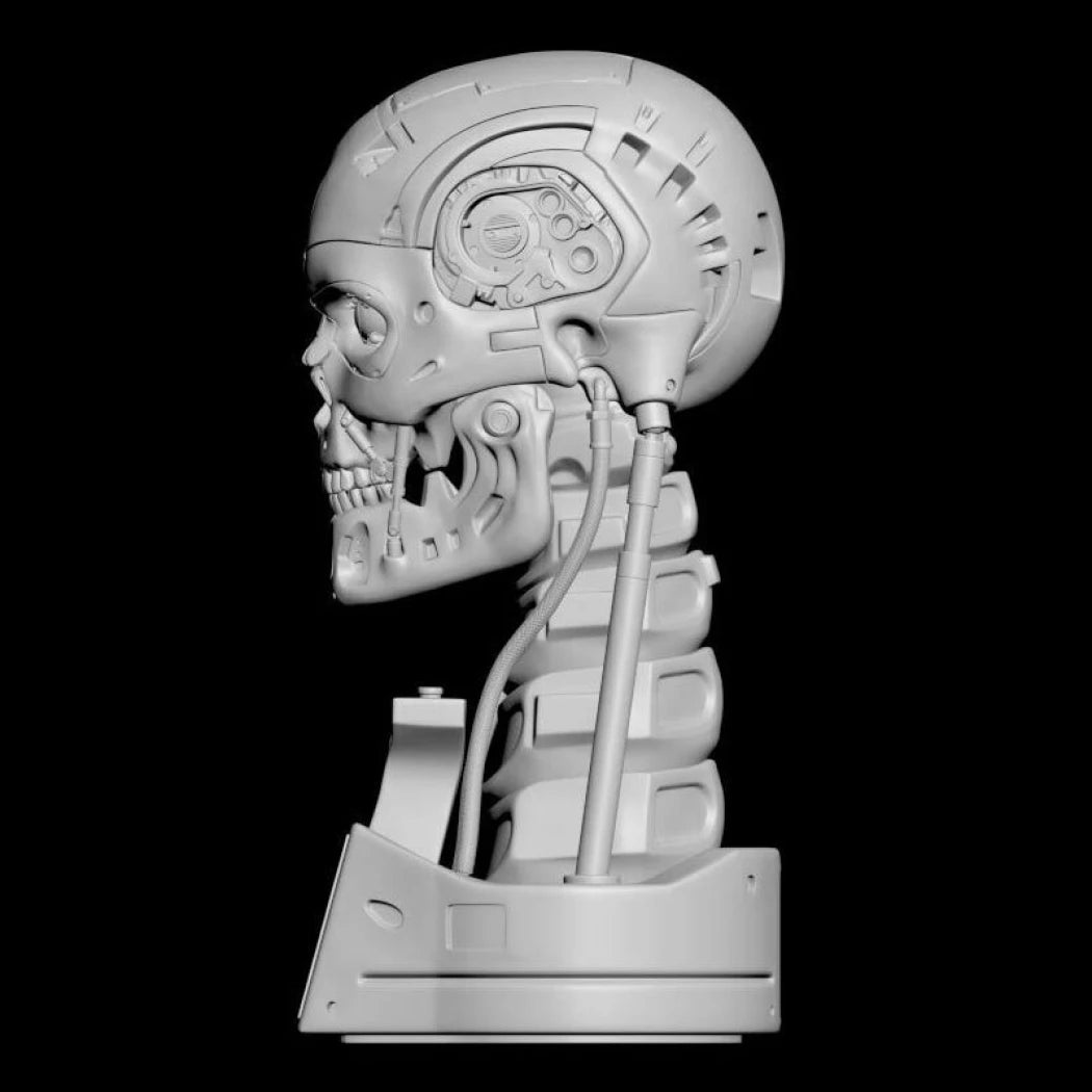 Digital STL T-800 Skull - Terminator 2...