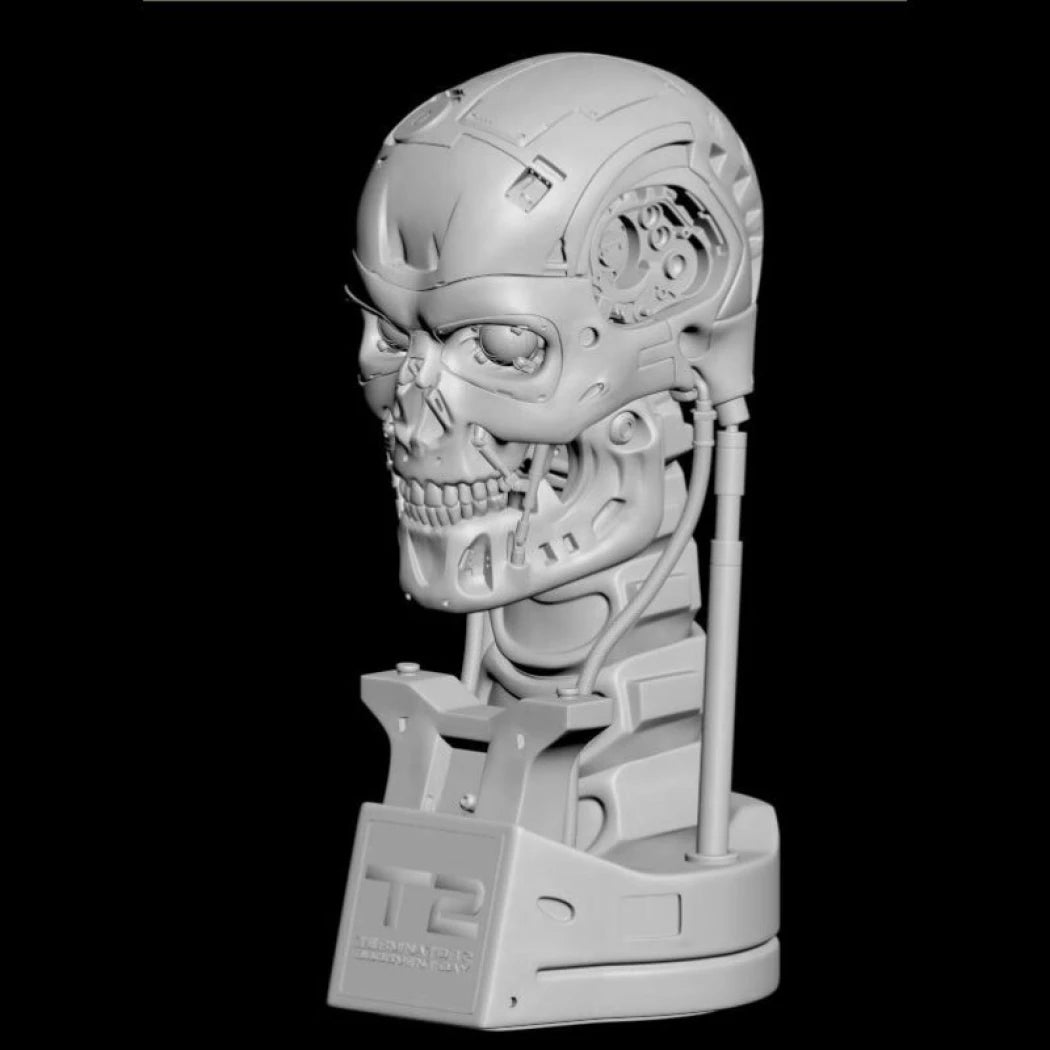 Digital STL T-800 Skull - Terminator 2...