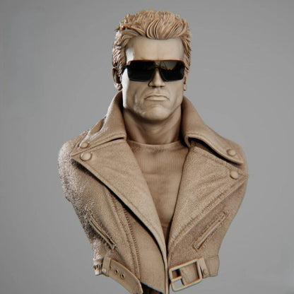 Digital STL Terminator 1 Bust